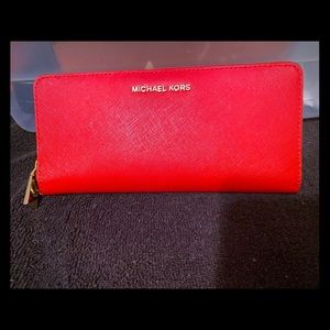 Michael Kors wallet (with handle).
